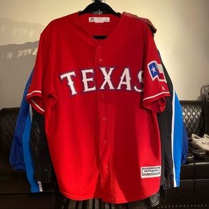 MAJESTIC RANGERS JERSEY